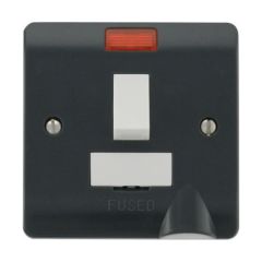 Click Mode CMA052AG 13A DP Switched FCU Neon & FO