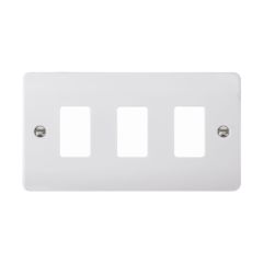 Click Mode CMA20403 3 Gang GridPro Frontplate