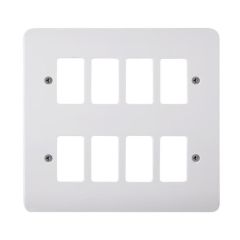 Click Mode CMA20508 8 Gang GridPro Frontplate