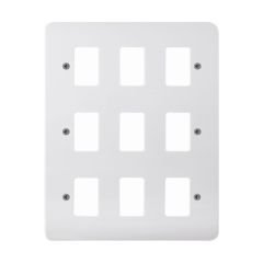 Click Mode CMA20509 9 Gang GridPro Frontplate