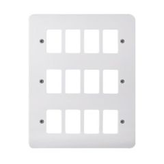 Click Mode CMA20512 12 Gang GridPro Frontplate