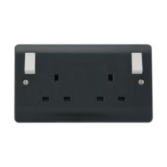 Click Mode CMA836AG 13A 2 Gang OB DP Switched Socket