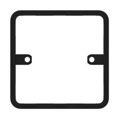 Click Deco Plus DP095BK Deco Plus 1 Gang 10mm Gasket