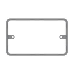 Click Deco Plus DP096GY Deco Plus 2 Gang 10mm Gasket