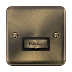 Click Deco Plus DPAB750BK 13A FCU Antique Brass