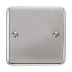Click Deco Plus DPCH060 1 Gang Blank Plate Chrome