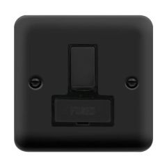 Click Deco Plus DPMB751BK 13A DP Switched FCU Matt Black