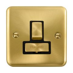 Click Deco Plus DPSB751BK 13A DP Switched FCU Satin Brass