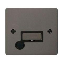 Click Define FPBN550BK 13A FCU With Optional Flex Outlet Black Nickel