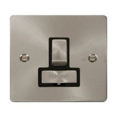 Click Define FPBS751BK 13A DP Switched FCU Brushed Stainless