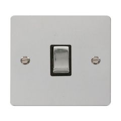 Click Define FPCH722BK 20A DP Plate Switch Chrome
