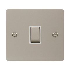 Click Define FPPN722WH 20A DP Plate Switch Pearl Nickel