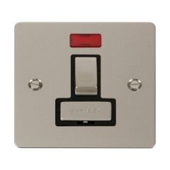 Click Define FPPN752BK 13A DP Switched FCU With Neon Pearl Nickel