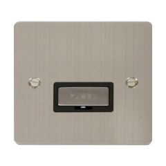 Click Define FPSS750BK 13A FCU Stainless Steel