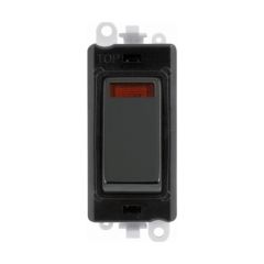 Click GridPro GM2018NBKBN 20AX DP Switch With Neon Module