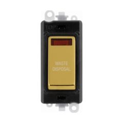 Click GridPro GM2018NBKBR-WD 20AX DP Switch With Neon Module