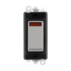 Click GridPro GM2018NBKCH 20AX DP Switch With Neon Module