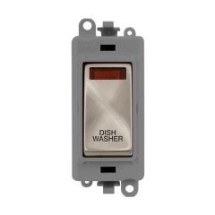 Click GridPro GM2018NGYBS-DW 20AX DP Switch With Neon Module