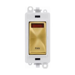 Click GridPro GM2018NPWSB-FN 20AX DP Switch With Neon Module