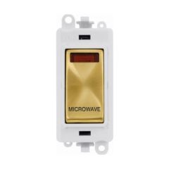 Click GridPro GM2018NPWSB-MW 20AX DP Switch With Neon Module