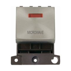 Click MiniGrid MD023SC-MW 20A DP Switch With Neon Module
