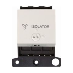 Click MiniGrid MD220PW 10A 3 Pole Lockable Fan Switch Module
