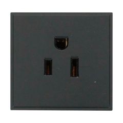 Click NewMedia MM030BK 16A 125V US Socket Module