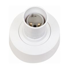 Click PRC015 T2 BC Loop-In Batten Lampholder With Straight Skirt