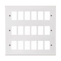Click PRW20518 18 Gang GridPro Frontplate