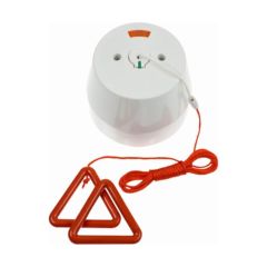 Click PRW213RD 50A DP Round Pull Cord Switch Neon