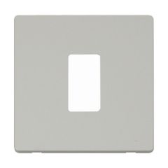 Definity SCP20401PW 1 Gang GridPro Frontplate