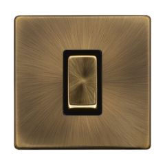 Definity SFAB500BK 50A 1 Gang DP Plate Switch
