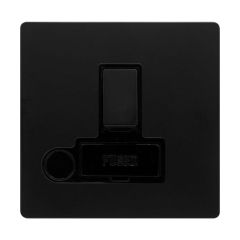 Definity SFBK051BK 13A DP Switched FCU With Optional Flex Outlet