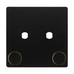Definity SFBK142PL 2 Gang Unfurnished Dimmer Plate- 2 Apertures