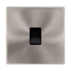 Definity SFBS115BK Single RJ11 (Irish/US) Outlet