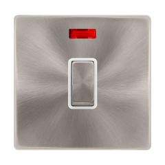 Definity SFBS723PW 20A DP Plate Switch With Neon