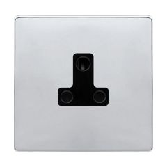 Definity SFCH038BK 5A Round Pin Socket Outlet