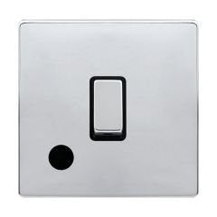Definity SFCH522BK 20A DP Plate Switch With Optional Flex Outlet