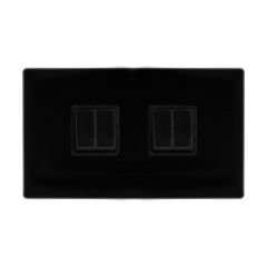 Definity SFMB019BK 10AX 4 Gang 2 Way Plate Switch