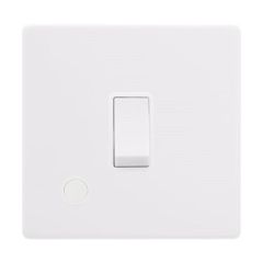 Definity SFPW022PW 20A DP Plate Switch With Optional Flex Outlet