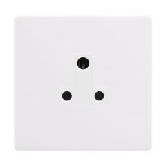 Definity SFPW038PW 5A Round Pin Socket Outlet