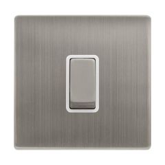 Definity SFSS411PW 10AX 1 Gang 2 Way Plate Switch