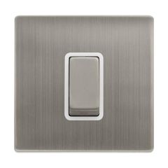 Definity SFSS500PW 50A 1 Gang DP Plate Switch