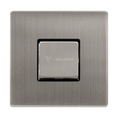 Definity SFSS520BK 10A 3 Pole Fan Isolation Plate Switch