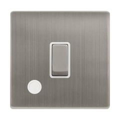 Definity SFSS522PW 20A DP Plate Switch With Optional Flex Outlet