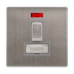 Definity SFSS752GY 13A DP Switched FCU With Neon