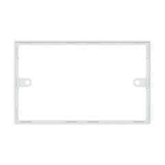 Click Deco VP096WH Deco 2 Gang 10mm Gasket
