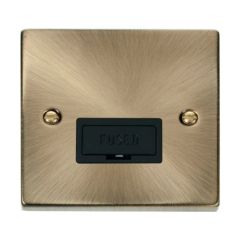 Click Deco VPAB650BK 13A FCU Antique Brass