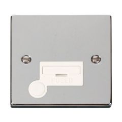 Click Deco VPCH050WH 13A FCU With Optional Flex Outlet Chrome
