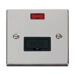 Click Deco VPCH653BK 13A FCU With Neon Chrome